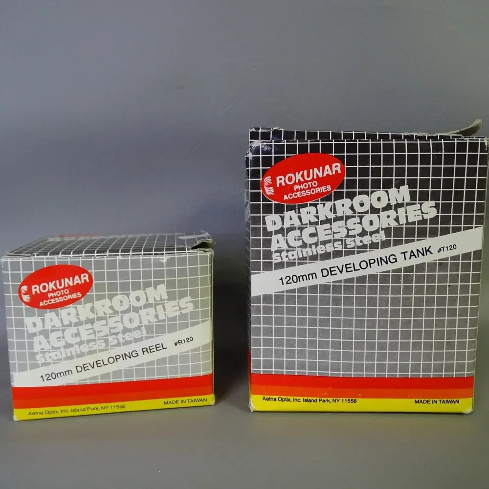 Rokunar Photo Darkroom Accessories 120mm Developing Tank 120mm Developing Reel